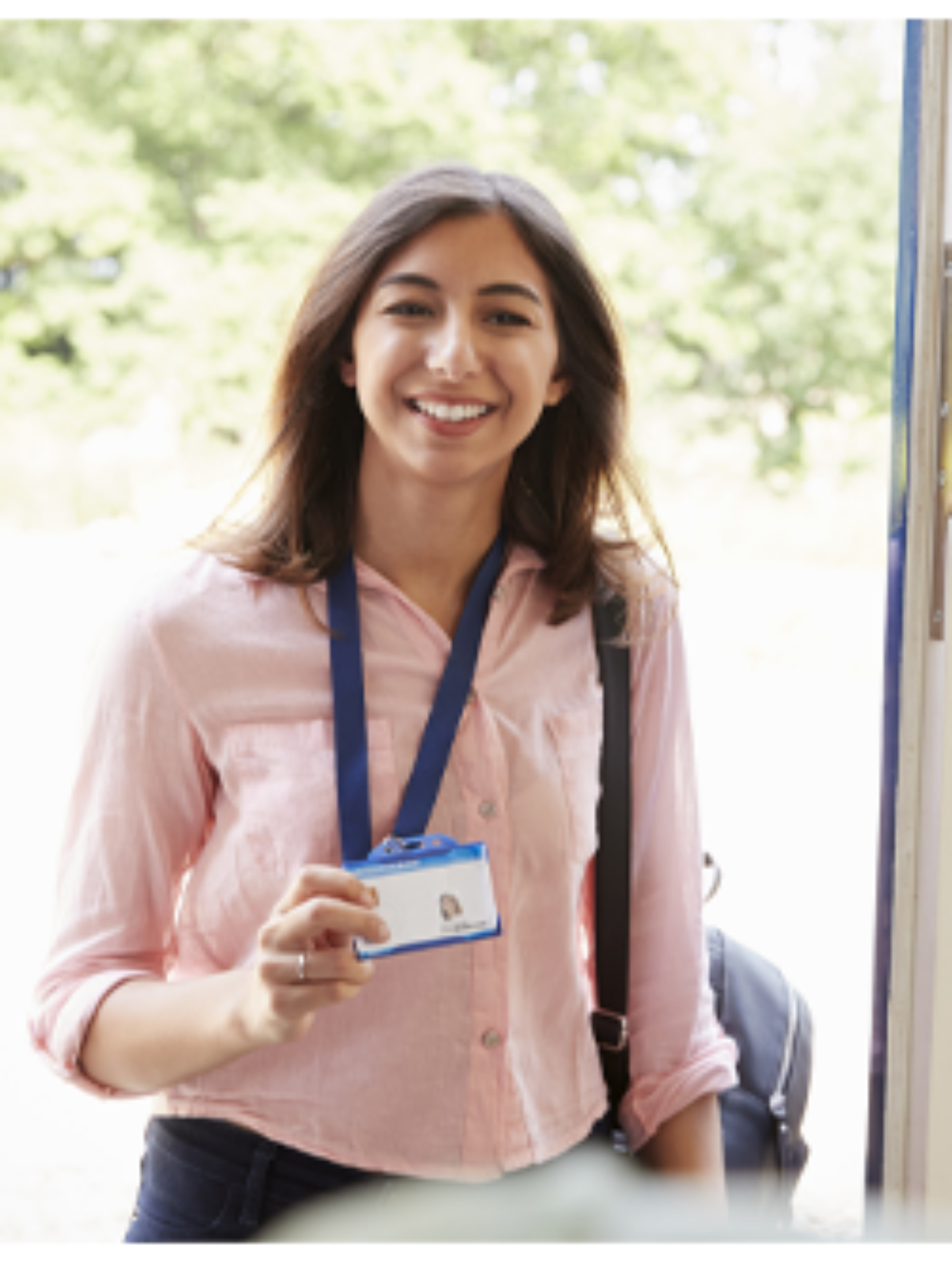 Council worker on a house visit